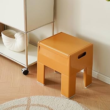 【新着商品】リビングスツール 40×32 ブラウン Amazon｜[NHYGDY] スツール 北欧 おしゃれ 木製 イス 36*32*40